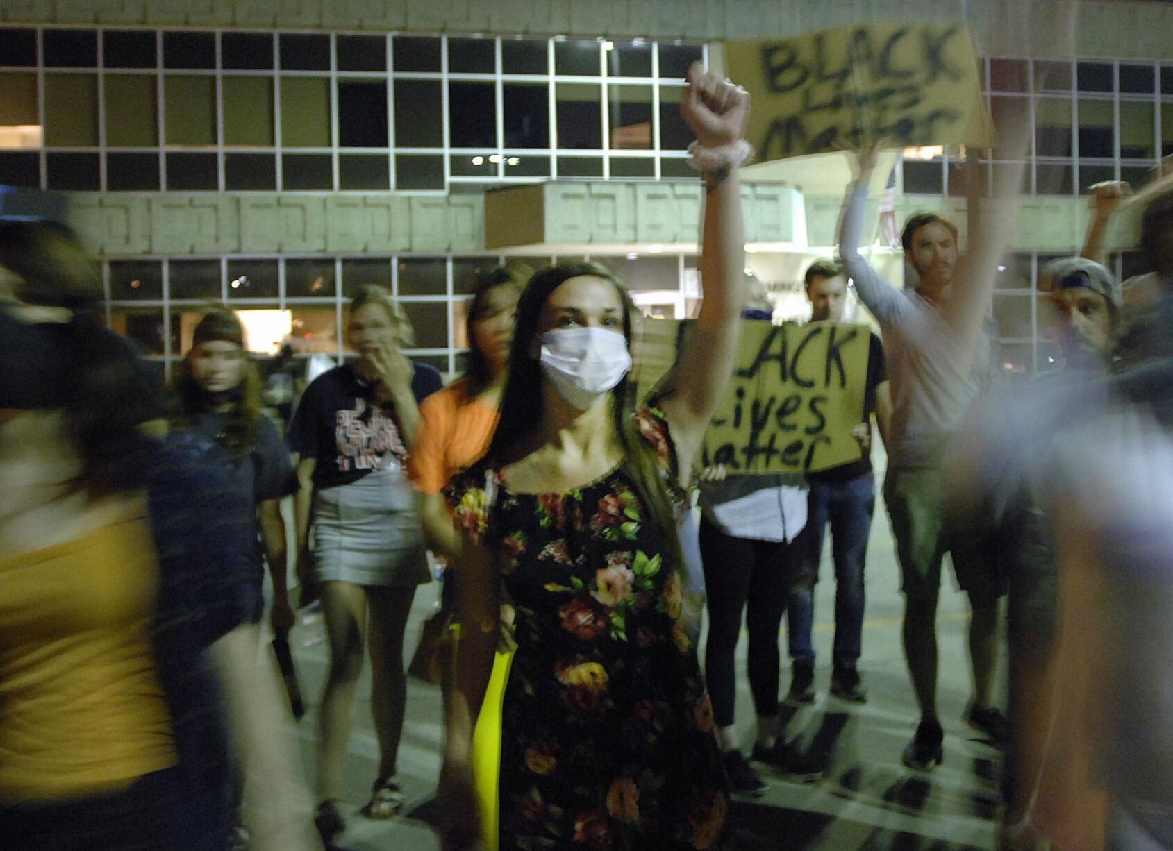 Night of protest